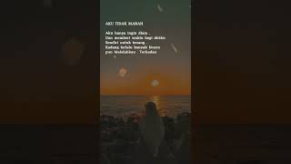 Aku tidak marah#quotes #sadstory #reels#motivasihidup