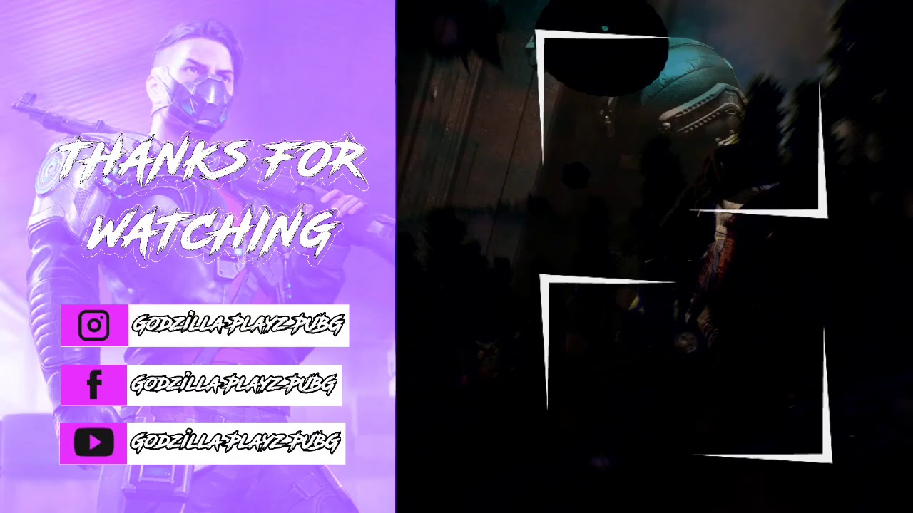 MY NEW OUTRO||GAMINGOUTRO||PUBGTHEM||PUBG OUTRO