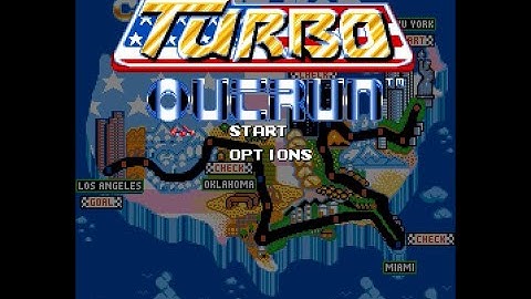 Mega Drive Longplay [153] Turbo Outrun