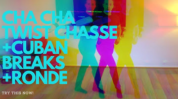 Cha Cha FUN AT HOME **Cuban Break with Double Take💥**  | Join In⭐⭐