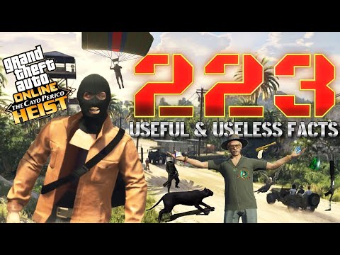 Useful & useless facts that only Cayo Perico veterans know 223 facts Cayo Perico Heist GTA Online