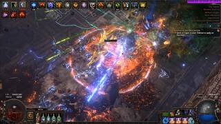 [POE 3.29] No ward cwdt Elementalist 8mod map