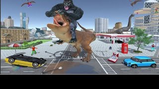 Gorilla attack in city game offline games new game funny games screenshot 4
