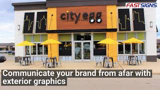 Communicate your visual identity with signs and graphics | FASTSIGNS®