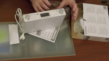 Silvercrest kitchen radio unboxing