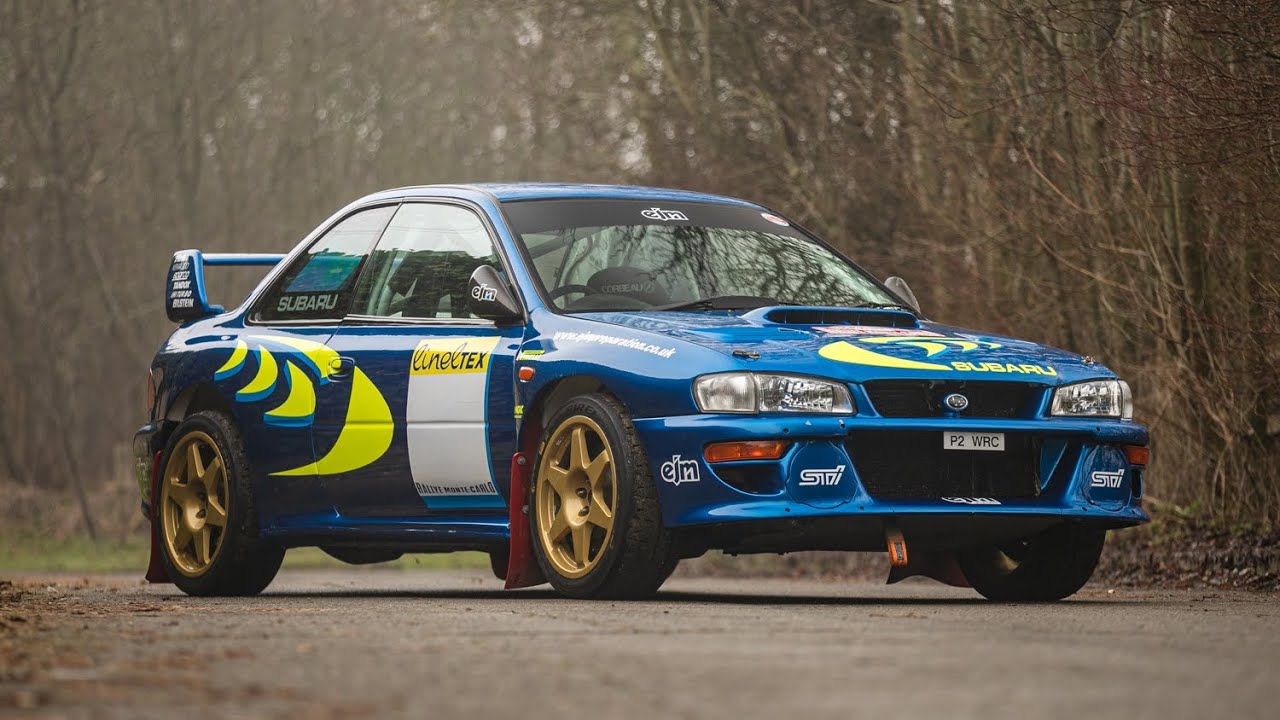 スバルインプレッサ S5 WRC Monte Carlo 1998 Iconic Auctioneers | 1998 Subaru Impreza S5 WRC - 'P2 WRC'-Auction Lot