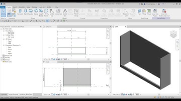 REVIT FAMILY CREATION TUTORIAL - BOOKCASE - PART 3: CREATING BOOKCASE BASE PLATE