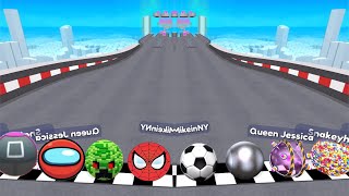 Going Balls Vs Action Balls, Number Master, Rolling Ball Sky Escape Speedrun Gameplay