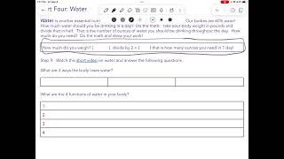 Nutrition Module 1