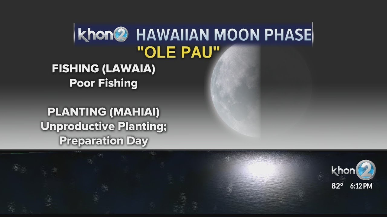 Tonight s Hawaiian Moon Phase Is Ole Pau YouTube Tonight s Hawaiian Moon Phase Is Ole Pau YouTube