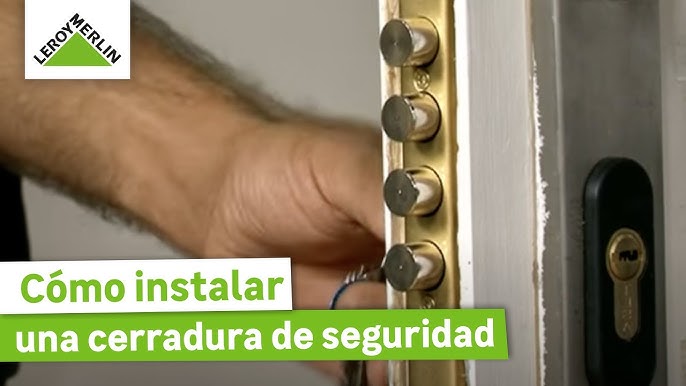 Cómo poner un 🔥 Escudo de Cerradura en una puerta 