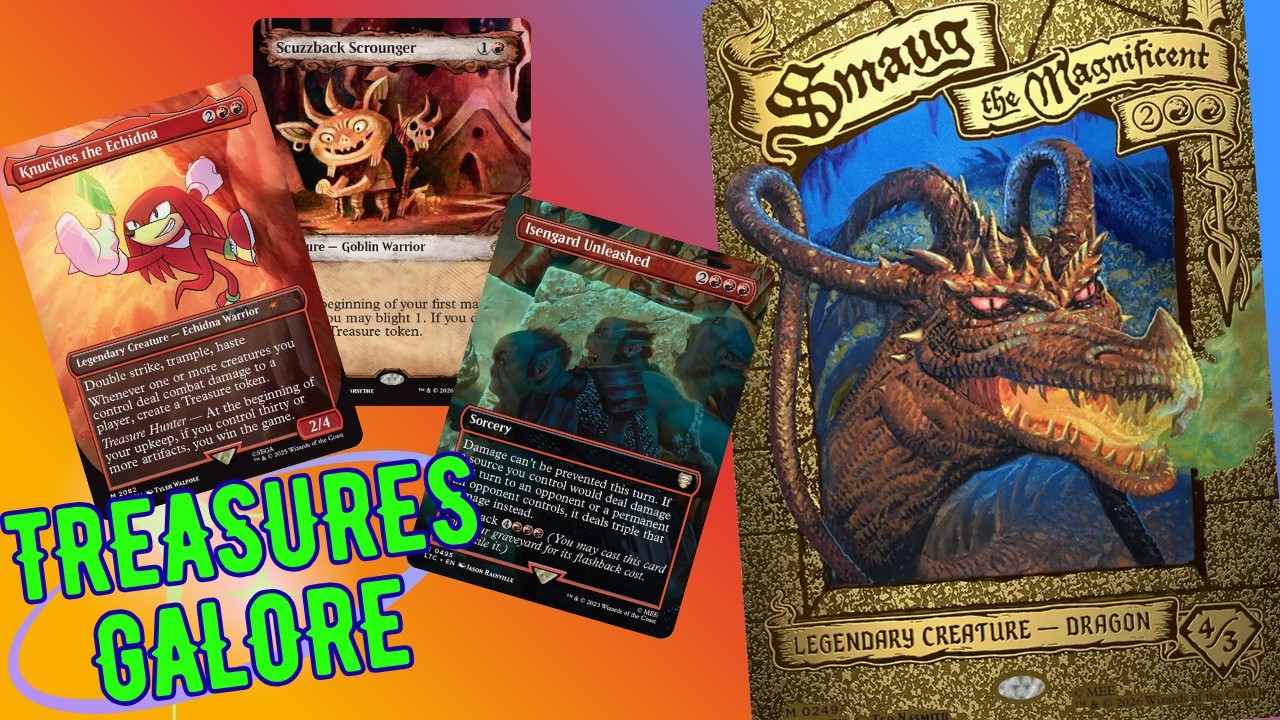 Chaotic Decks #74 - Smaug, the Magnificent - MTG The Hobbit Commander Deck thumbnail