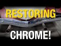 Howto restore old chrome on barn find  restoration hack from eastwood