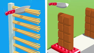 Slice It All! Very Satisfying and Relaxing ASMR Slicing Gameplay Video