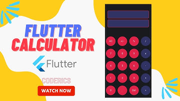 Build a calculator in flutter | Full tutorial