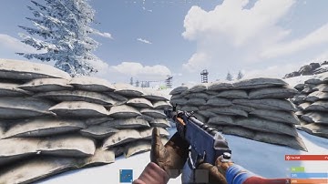 When no one could properly control AK recoil - Rust Console