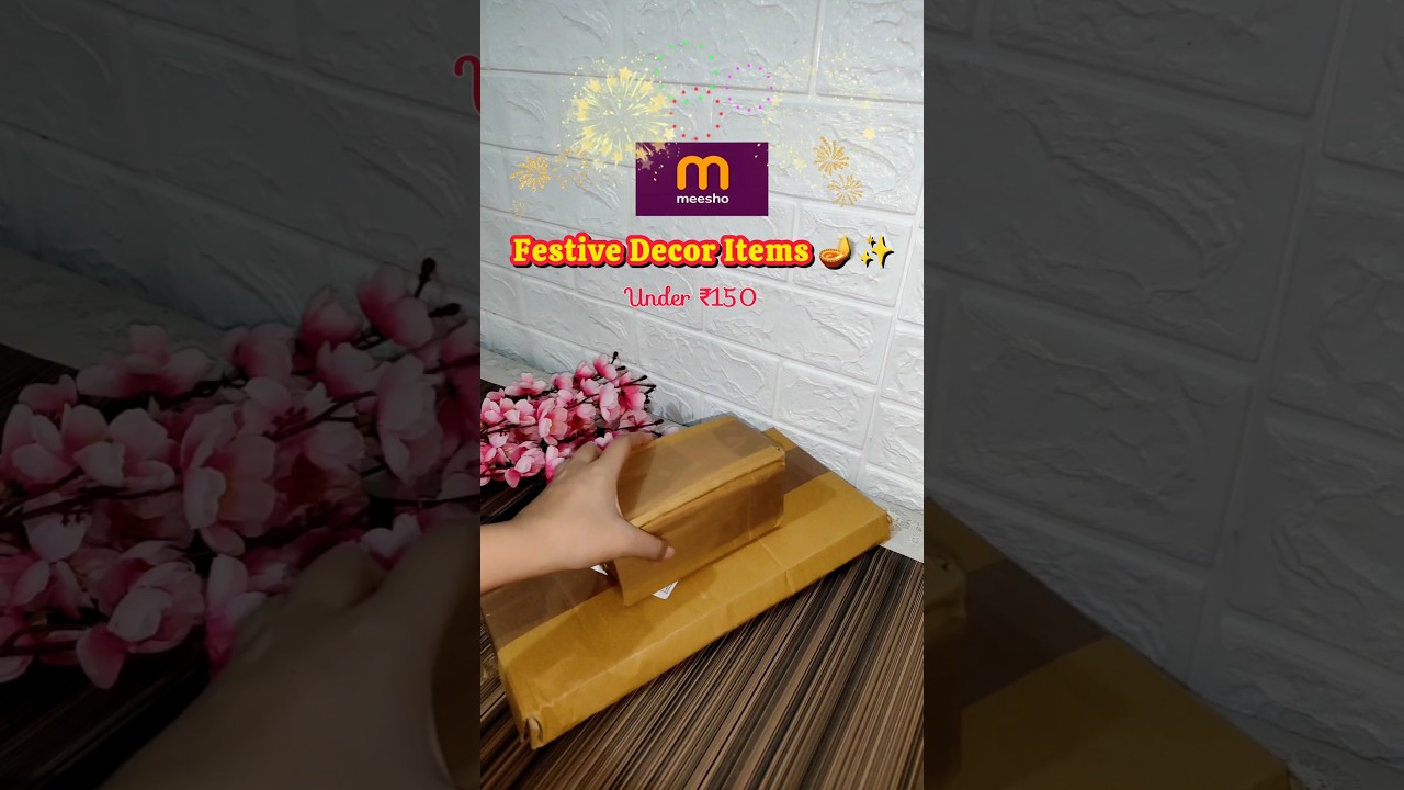 Meesho festive Decor Finds✨