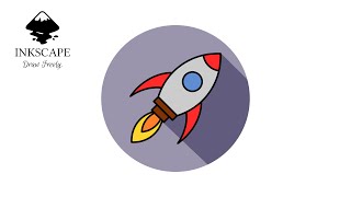 Rocket Icon Tutorial in Inkscape | Icons Design in Inkscape screenshot 5