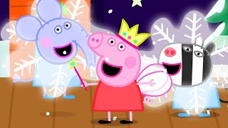 Peppa Pig English Episodes | Father Christmas Play at Peppa Pig's Playgroup