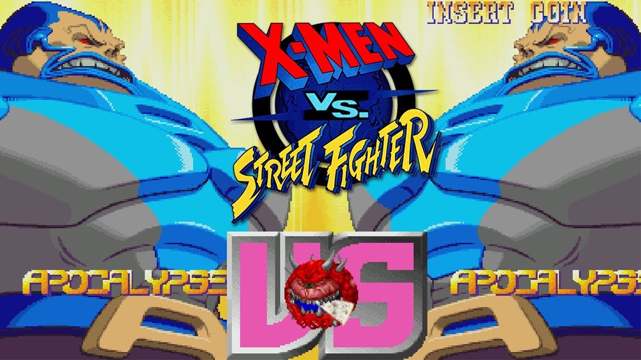 Apocalypse playthrough - X-men vs Street Fighter (Arcade) - YouTube
