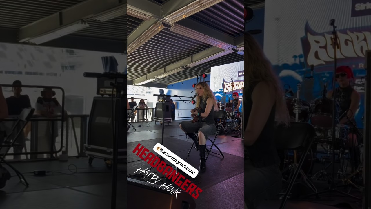 The Warning back At Rockville Daytona USA, May 8 2026 - SiriusXM Octane - auf YouTube ansehen The Warning back At Rockville Daytona USA, May 8 2026 - SiriusXM Octane - auf YouTube ansehen