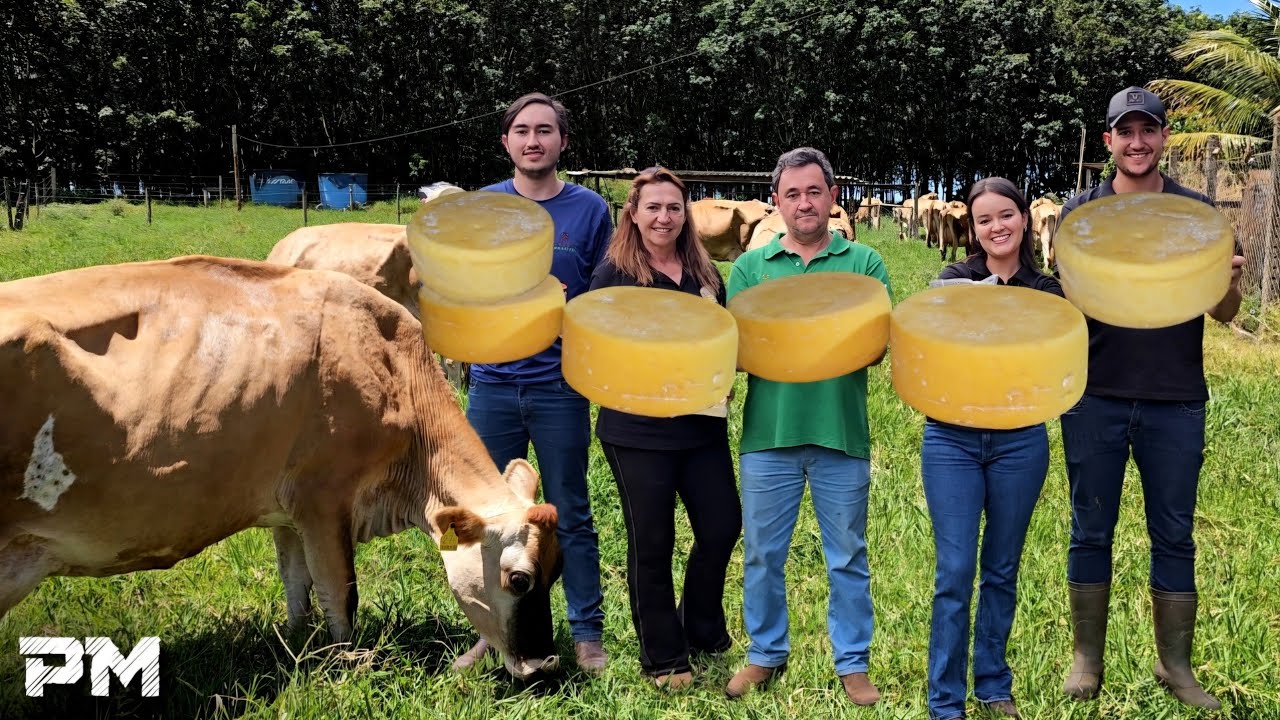 EM PEQUENA PROPRIEDADE ELES SE ENCONTRARAM NA PECUÁRIA LEITEIRA