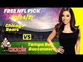 NFL Picks - Chicago Bears vs Tampa Bay Buccaneers Prediction, 10/24/2021 Week 7 NFL Best Bet Today