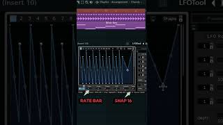 Trancegate in LFO Tool #flstudio