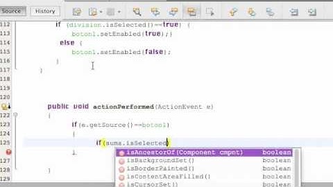 Operaciones Aritméticas - JAVA con Interfaces Gráficas P2