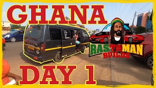 Exploring Ghana Like a Local: First Day Adventures in Accra - Public Transport, SIM Cards, and More!