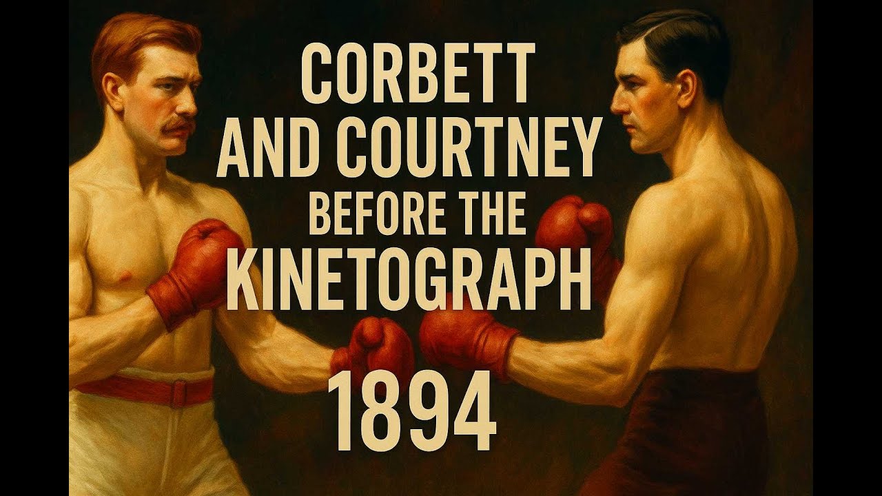 Corbett and Courtney before the Kinetograph | 1894 | Sports, Documentary, Short