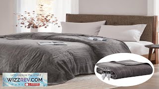 Degrees of Comfort Electric Blanket Queen Size Fleece Heated Blankets with Dual Review