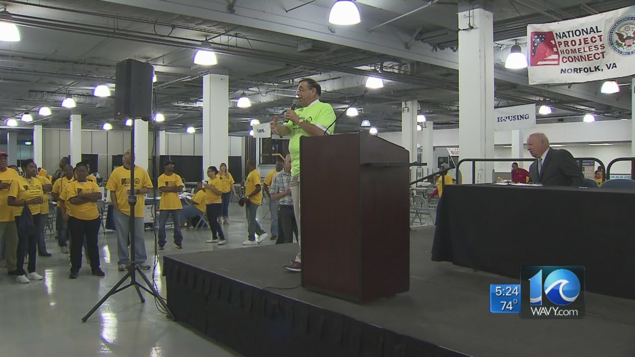 Proclamation to end veteran homelessness in Norfolk