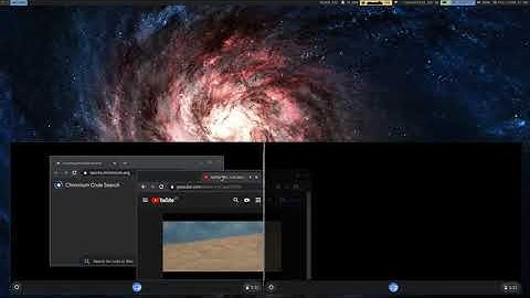 Chromium Ozone/Wayland on Exo/CrOS - Tab dragging multi-display/density demo