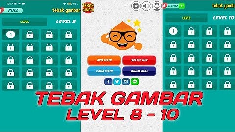 JAWABAN TEBAK GAMBAR LEVEL 8-10 || NOPUSS