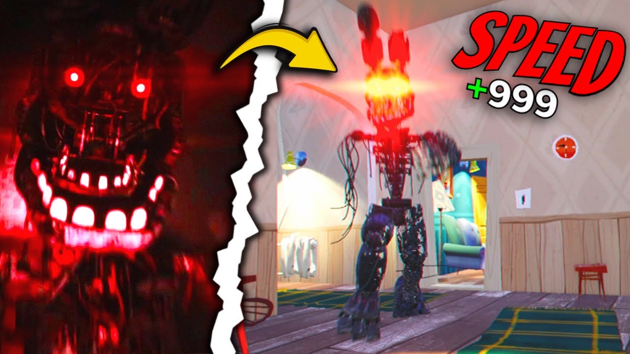 IGNITED BONNIE Is Officially The FASTEST ANIMATRONIC In HELLO NEIGHBOR