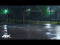 Overcome Stress to Sleep Instantly with Strong Heavy Rain & Thunder at Night, Rain Sounds ASMR