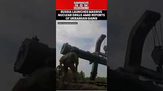 Russia Launches Massive Nuclear Drills Amid Reports Of Surge In Ukrainian Drone Strikes #shorts