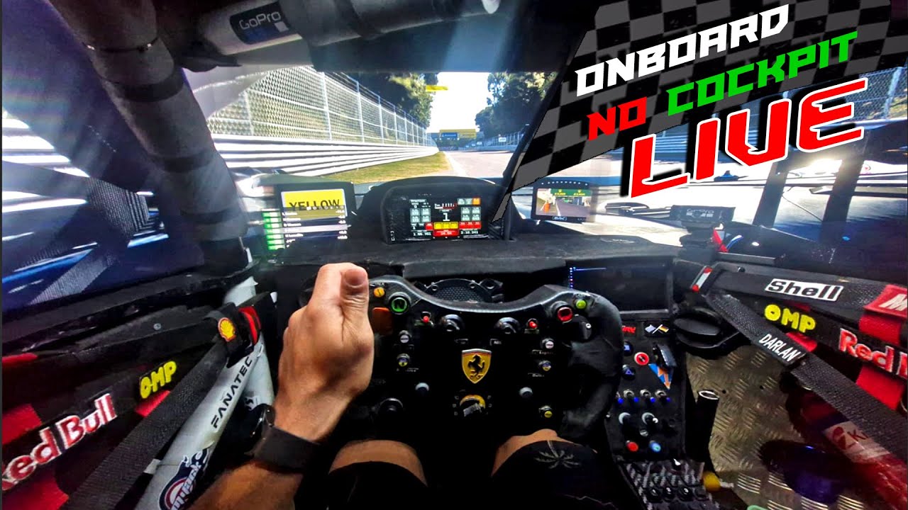LIVE no COCKPIT Realista - Corridas Online