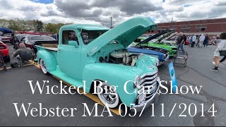 The “Wicked Big Car Show” in Webster MA on 05/11/2024 was just that.