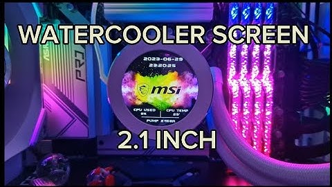 WATERCOOLER SCREEN / 2.1 INCH