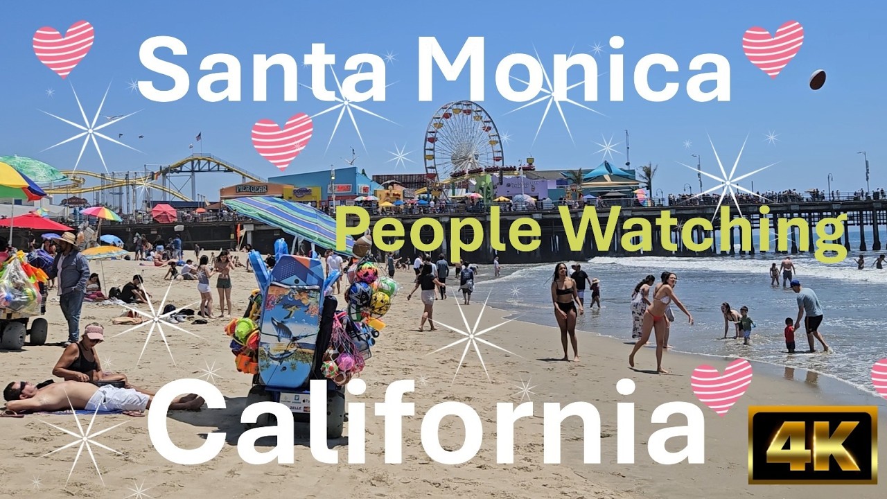 Santa Monica California People Watching | Walk Tour Santa Monica Pier | January 2026