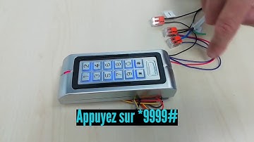 Câblage et programmation du digicode EMATRONIC NUM3 sur une motorisation – MOTOSTAR