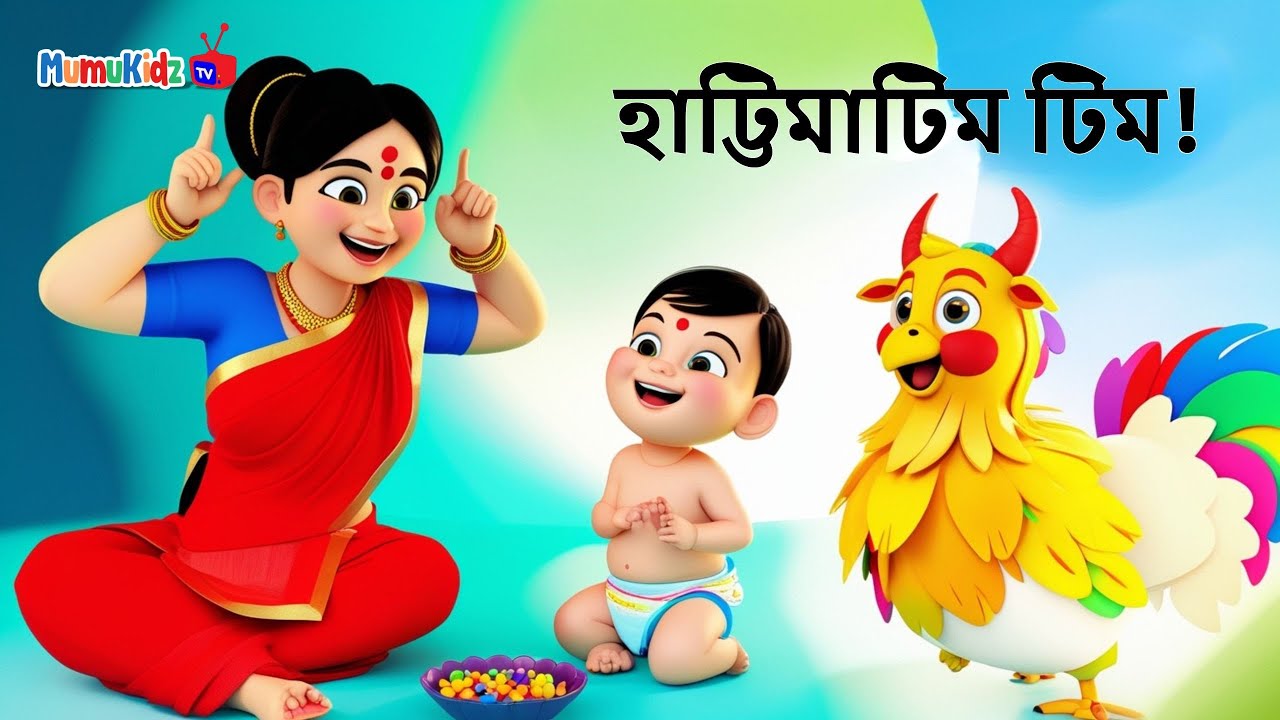 হাট্টিমাটিম টিম | Hattimatim Tim And More Rhymes Collection | Bengali
