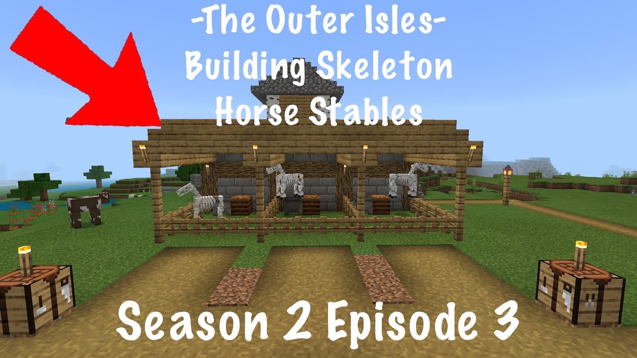 Building Skeleton Horse Stables The Outer Isles Season 2 Episode 3 Youtube