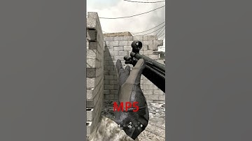 Gun vs Gun CoD4 MP5 vs Skorpion #modernwarfare #callofduty #mp5 #skorpion #cod4