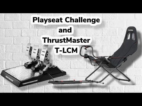 Как закрепить педали Thrustmaster T-LCM на Playseat Challenge