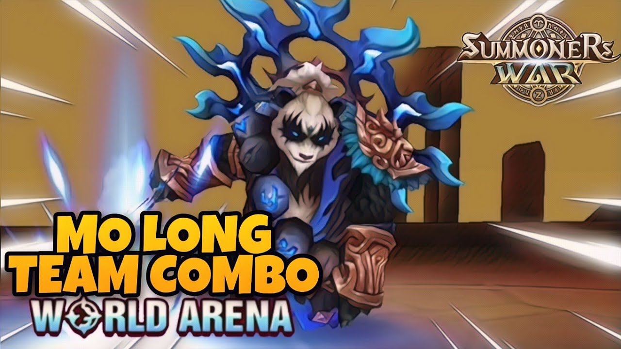 Mo Long Team Combo in World Arena Ep. 4 - Summoners War