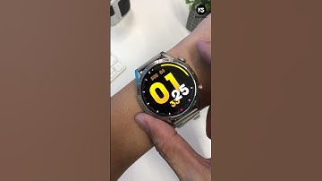 HAYLOU Solar 5 - Awesome Watch Face with Nice Looking Always On Display - AOD (Video-9) #knackskill