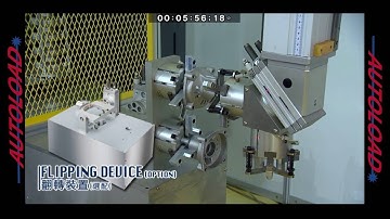 Flipping Device for AUTOLOAD Gantry Loading Systems from CNC Indexing & Feeding Technologies
